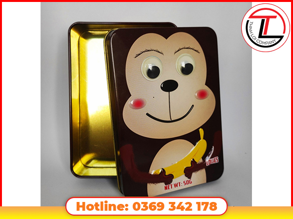 Hộp Kẹo Bằng Thiếc